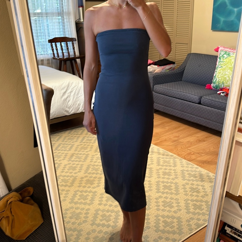 WeWoreWhat strapless dress